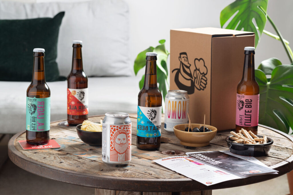 Box artisanale brasserie artisanale sélection bière