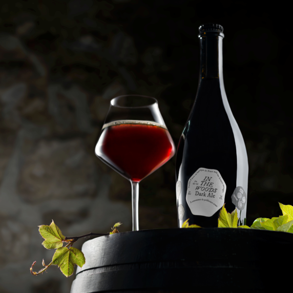 Perle - Dark Ale In The woods et son verre