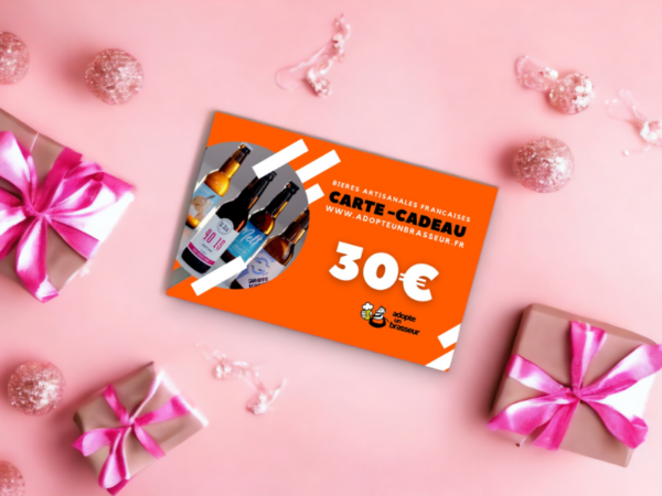 Carte cadeau bière fête des mères 2024