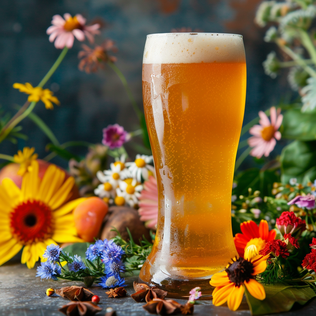 saveurs d'une bière blonde